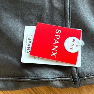 NWT Spanx faux leather leggings
